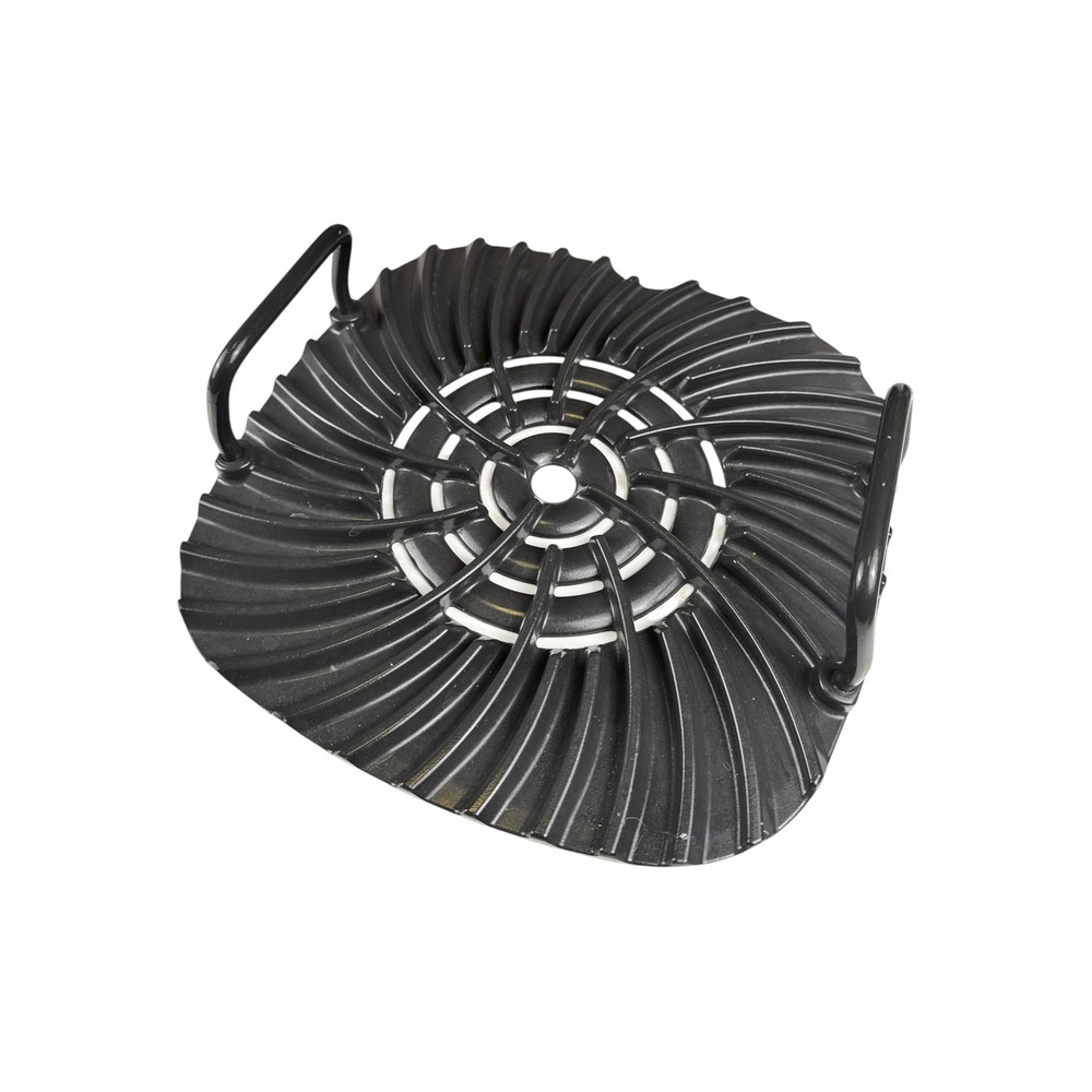 Ninja Air Fryer Replacement Crisper Plate Tray 10x10 Non-Stick Black‎ B4 F72Q